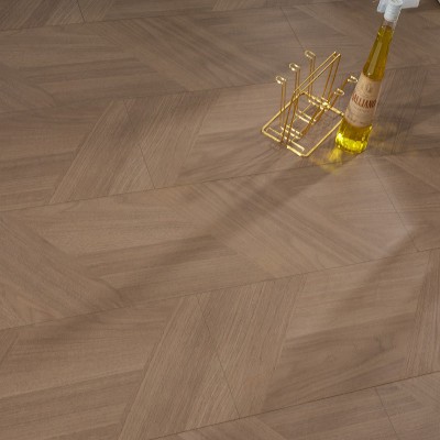 12MM自由拼复合强化地板 复合锁扣地暖用大板 卧室家用地板批发图2