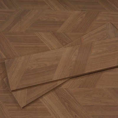 12MM自由拼复合强化地板 家用实木木地板 工程办公室地暖地板图3