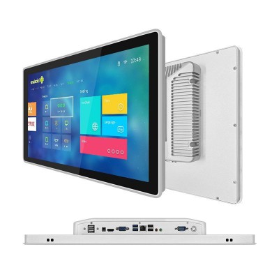 星马工业看板工控一体机无风扇嵌入式电容电阻触屏平板宽屏显示器图5
