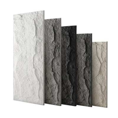 pu石皮背景墙蘑菇石PU仿石材轻质文化石外墙砖仿真石板大板超薄款图4