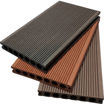 严选塑木地板户外防腐木塑地板室外二代共挤花园庭院防水塑木地板图5