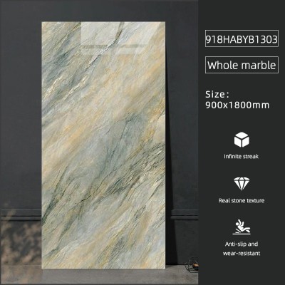 佛山厂家批900x1800超白胚大理石瓷砖轻奢客厅餐厅加厚室内地砖