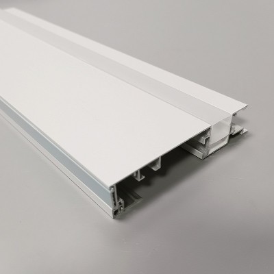 集成吊顶蜂窝板吊顶微错层二级铝梁 反切悬浮吊顶铝梁佛山厂家图2