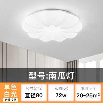 塑料led吸顶灯圆形客厅灯灯具卧室灯现代简约卧室灯餐厅书房灯饰图2