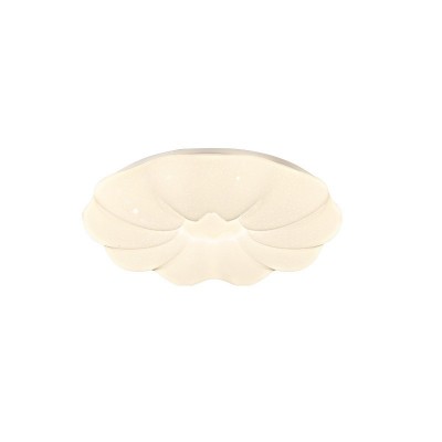 塑料led吸顶灯圆形客厅灯灯具卧室灯现代简约卧室灯餐厅书房灯饰图5