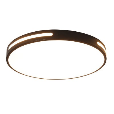 塑料led吸顶灯圆形客厅灯灯具卧室灯现代简约卧室灯餐厅书 房灯饰图5