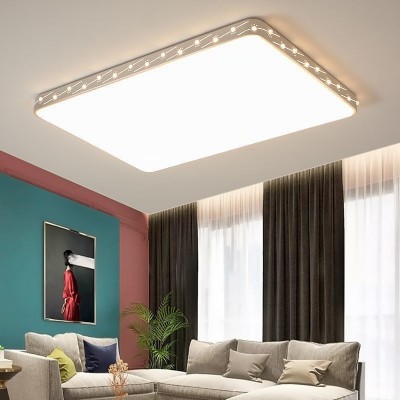 2024年新款主卧室灯LED吸顶灯简约现代大气圆形阳台客厅房间灯具图3