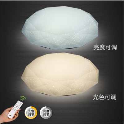 现代简约LED吸顶灯钻石亚克力卧室阳台灯温馨个性灯具灯饰批发价图3