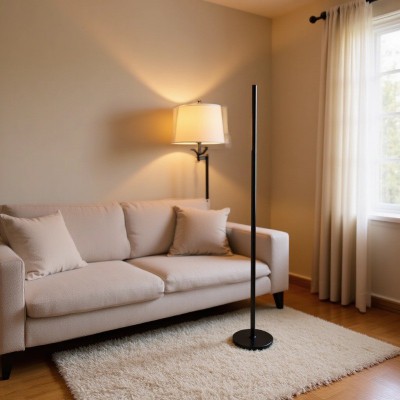 落地氛围灯RGB幻彩双模拾音灯四段拼接客厅落地灯卧室智能遥控灯