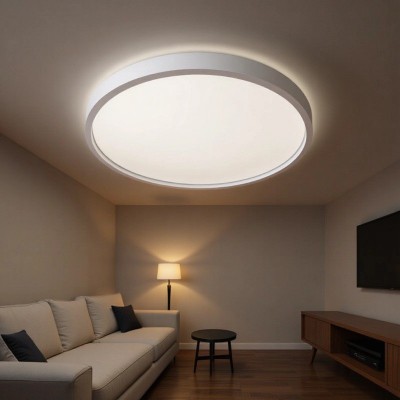 跨境吸顶灯大厅圆形APP控制照明灯led卧室定时护眼防蚊虫睡眠灯