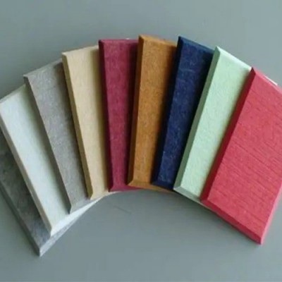 瑞硕声学录音棚A级防火布艺软包吸音板 1200*600*25mm会议室歌厅