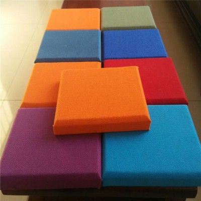 布艺软包吸音板价格 审讯室吸音软包板 软包吸音墙板