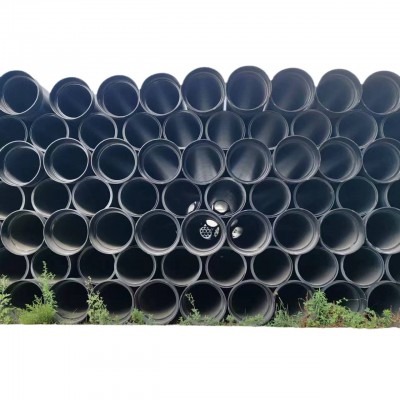 现货批发 SN10高环刚度塑钢增强中空壁缠绕管 埋地排水排污管道图5