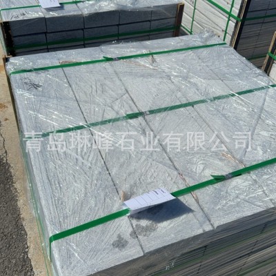 芝麻白路沿石花岗岩侧石平石路牙隔离道路路侧石路缘石