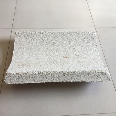 硅酸镁瓦块厂家批发隔热保温材料阻燃窑炉管壳憎水珍珠岩瓦耐高温