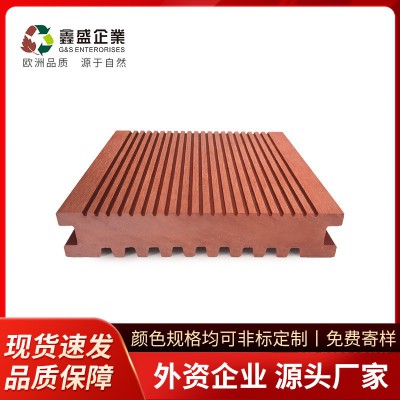 木塑地板 实心地板 塑木地板 木塑 厂家直销150*30mm宜可木