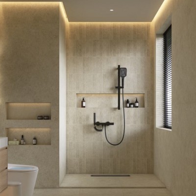 侘寂莱姆石瓷砖600x1200拉槽模具面卫生间阳台酒店瓷砖别墅庭院砖图2