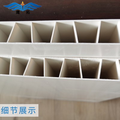 厂家批发35mmPVC塑料中空板 养殖场猪舍防潮防虫蛀难燃畜牧围栏板