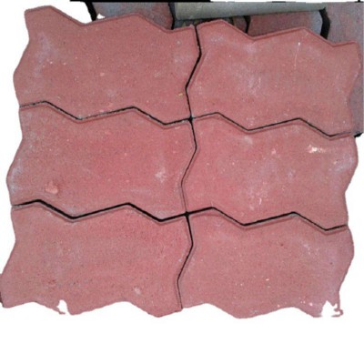 厂家批发各种草坪砖止步砖波浪型码头砖s型砖连锁砖透水砖砖块图4