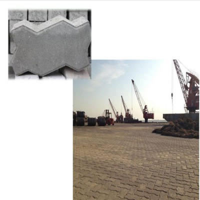 厂家批发各种草坪砖止步砖波浪型码头砖s型砖连锁砖透水砖砖块图2